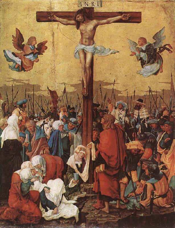 ALTDORFER, Albrecht Christ on the Cross f